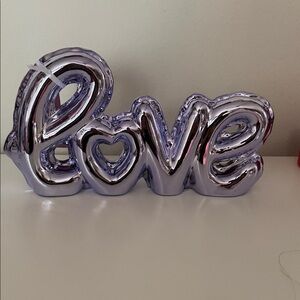 Love ballon decor